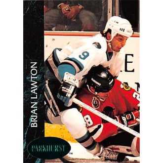 Paralelní karty - Lawton Brian - 1992-93 Parkhurst Emerald Ice No.163