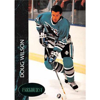 Paralelní karty - Wilson Doug - 1992-93 Parkhurst Emerald Ice No.167