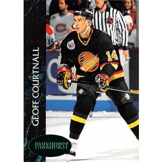 Paralelní karty - Courtnall Geoff - 1992-93 Parkhurst Emerald Ice No.189