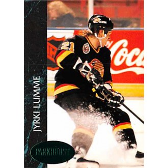 Paralelní karty - Lumme Jyrki - 1992-93 Parkhurst Emerald Ice No.191