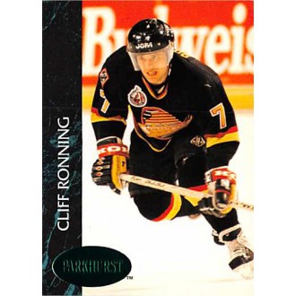 Paralelní karty - Ronning Cliff - 1992-93 Parkhurst Emerald Ice No.193