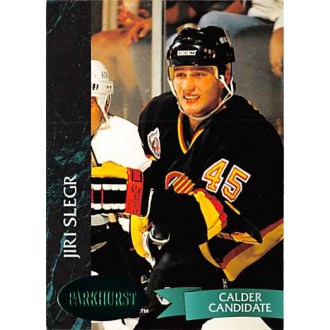 Paralelní karty - Šlégr Jiří - 1992-93 Parkhurst Emerald Ice No.196