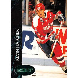 Paralelní karty - Hatcher Kevin - 1992-93 Parkhurst Emerald Ice No.198