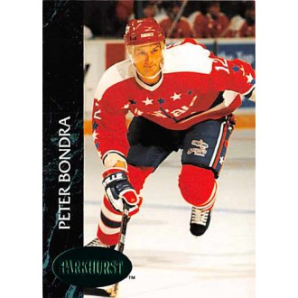 Paralelní karty - Bondra Peter - 1992-93 Parkhurst Emerald Ice No.204