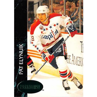 Paralelní karty - Elynuik Pat - 1992-93 Parkhurst Emerald Ice No.205