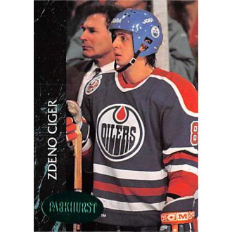 Paralelní karty - Cíger Zdeno - 1992-93 Parkhurst Emerald Ice No.286
