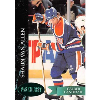 Paralelní karty - Van Allen Shaun - 1992-93 Parkhurst Emerald Ice No.288
