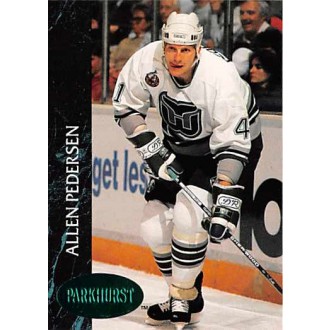 Paralelní karty - Pedersen Allen - 1992-93 Parkhurst Emerald Ice No.300