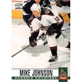 Řadové karty - Johnson Mike - 2003-04 Pacific No.264