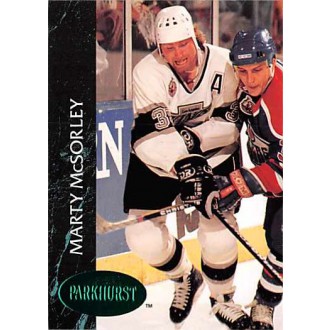 Paralelní karty - McSorley Marty - 1992-93 Parkhurst Emerald Ice No.304