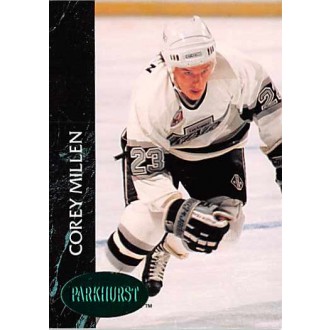 Paralelní karty - Millen Corey - 1992-93 Parkhurst Emerald Ice No.306