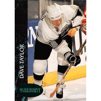 Paralelní karty - Taylor Dave - 1992-93 Parkhurst Emerald Ice No.307