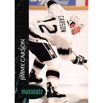 Paralelní karty - Carson Jimmy - 1992-93 Parkhurst Emerald Ice No.308