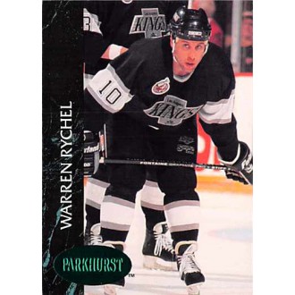 Paralelní karty - Rychel Warren - 1992-93 Parkhurst Emerald Ice No.309