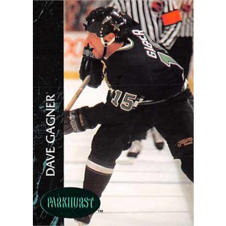 Paralelní karty - Gagner Dave - 1992-93 Parkhurst Emerald Ice No.311