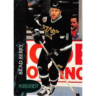Paralelní karty - Berry Brad - 1992-93 Parkhurst Emerald Ice No.312