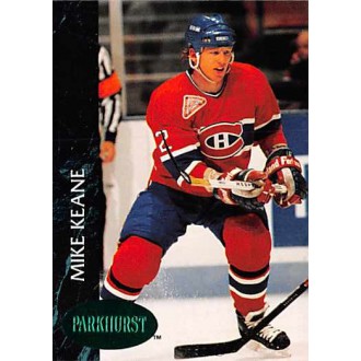 Paralelní karty - Keane Mike - 1992-93 Parkhurst Emerald Ice No.318