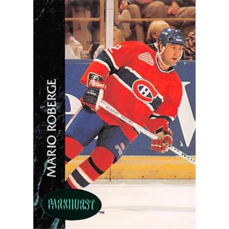 Paralelní karty - Roberge Mario - 1992-93 Parkhurst Emerald Ice No.322