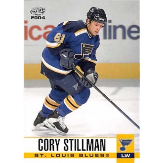 Řadové karty - Stillman Cory - 2003-04 Pacific No.289