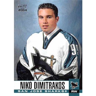 Řadové karty - Dimitrakos Niko - 2003-04 Pacific No.294