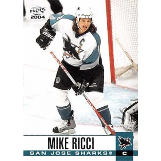 Řadové karty - Ricci Mike - 2003-04 Pacific No.299