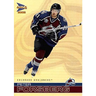 Řadové karty - Forsberg Peter - 2001-02 McDonalds Pacific No.5