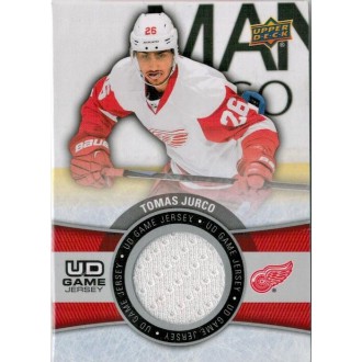 Jersey karty - Jurčo Tomáš - 2015-16 Upper Deck Game Jerseys white No.GJ-TJ