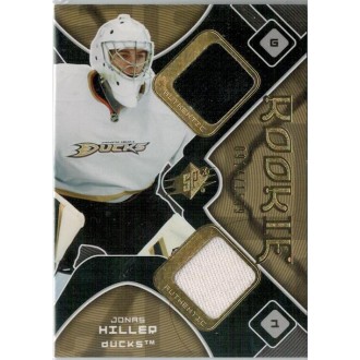 Jersey karty - Hiller Jonas - 2007-08 SPx No.181