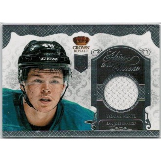 Jersey karty - Hertl Tomáš - 2013-14 Crown Royale Heirs to the Throne Materials No.HT-THE