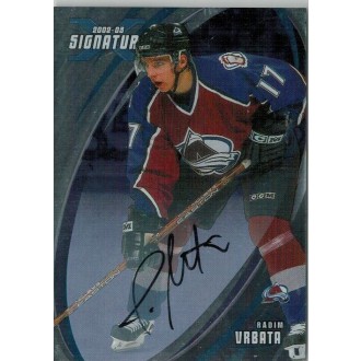 Podepsané karty - Vrbata Radim - 2002-03 BAP Signature Series Autographs No.60