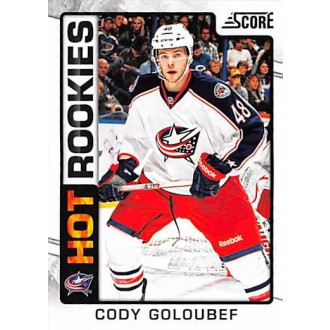 Řadové karty - Goloubef Cody - 2012-13 Score No.527