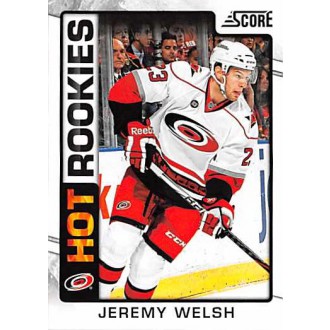 Řadové karty - Welsh Jeremy - 2012-13 Score No.539