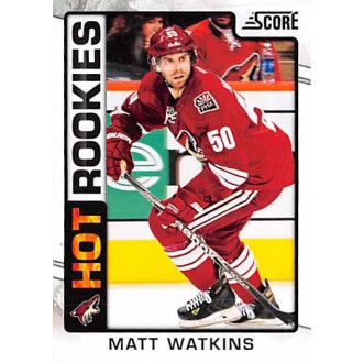Řadové karty - Watkins Matt - 2012-13 Score No.546