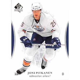 Řadové karty - Pitkanen Joni - 2007-08 SP Authentic No.61