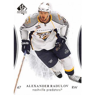 Řadové karty - Radulov Alexander - 2007-08 SP Authentic No.87