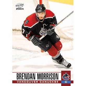 Řadové karty - Morrison Brendan - 2003-04 Pacific No.333