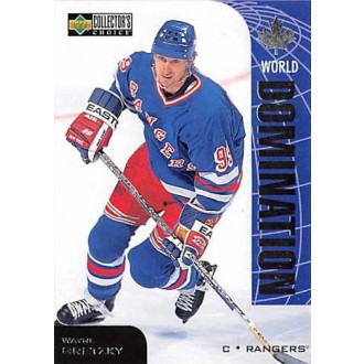 Insertní karty - Gretzky Wayne - 1997-98 Collectors Choice World Domination No.W1