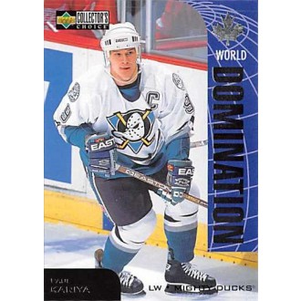 Insertní karty - Kariya Paul - 1997-98 Collectors Choice World Domination No.W5
