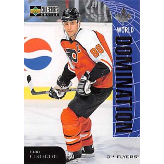 Insertní karty - Lindros Eric - 1997-98 Collectors Choice World Domination No.W7