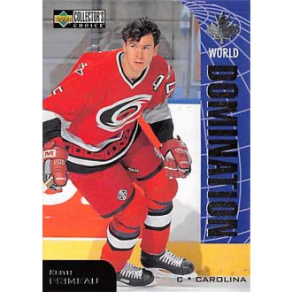 Insertní karty - Primeau Keith - 1997-98 Collectors Choice World Domination No.W9