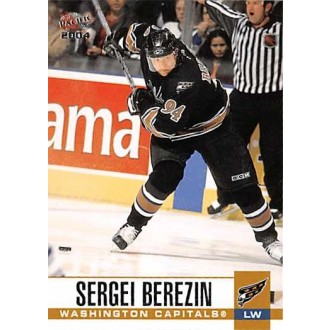 Řadové karty - Berezin Sergei - 2003-04 Pacific No.339