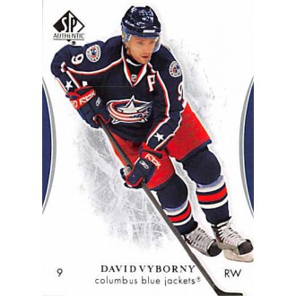 Řadové karty - Výborný David - 2007-08 SP Authentic No.65
