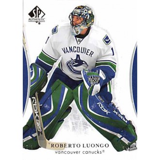 Řadové karty - Luongo Roberto - 2007-08 SP Authentic No.89