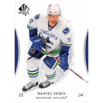 Řadové karty - Sedin Daniel - 2007-08 SP Authentic No.92