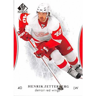 Řadové karty - Zetterberg Henrik - 2007-08 SP Authentic No.99