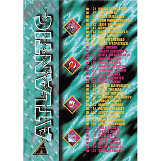 Řadové karty - Checklist Atlantic Division - 1994-95 Pinnacle No.267