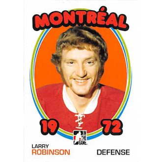 Řadové karty - Robinson Larry - 2009-10 ITG 1972 The Year In Hockey  No.17