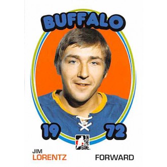 Řadové karty - Lorentz Jim - 2009-10 ITG 1972 The Year In Hockey  No.46