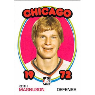 Řadové karty - Magnuson Keith - 2009-10 ITG 1972 The Year In Hockey  No.61