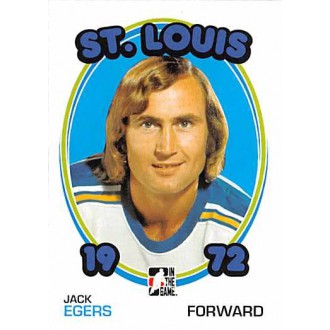 Řadové karty - Egers Jack - 2009-10 ITG 1972 The Year In Hockey  No.63